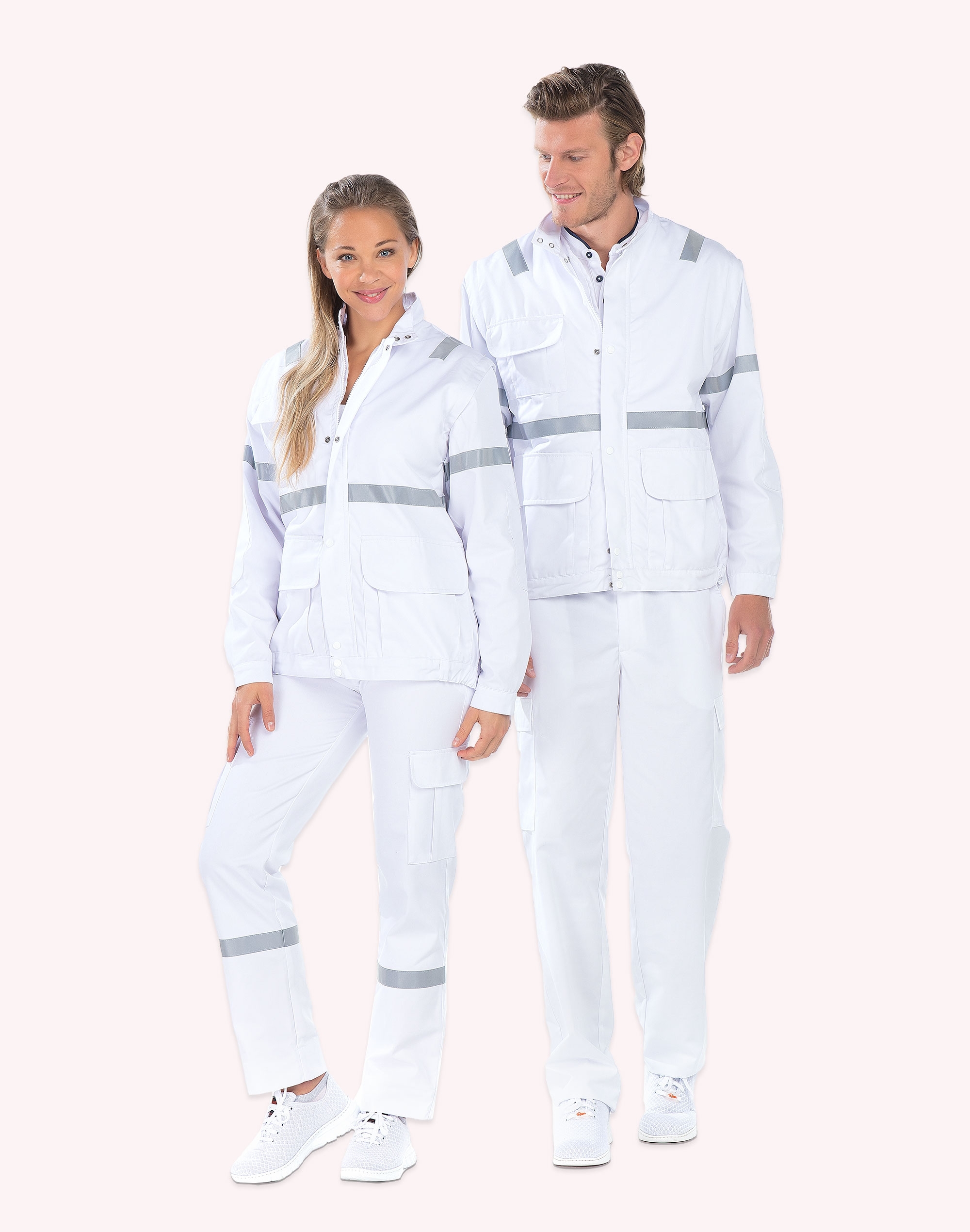 Blouson ambulancier manches longues démontables